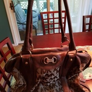 Michael Kors logo purse